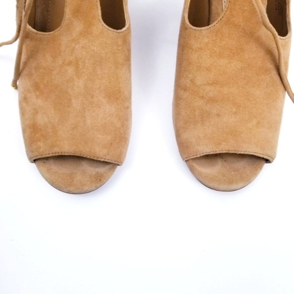 Lauren Ralph Lauren Alayna Suede Wedge Sandals, Size 6.5B - Picture 4 of 14